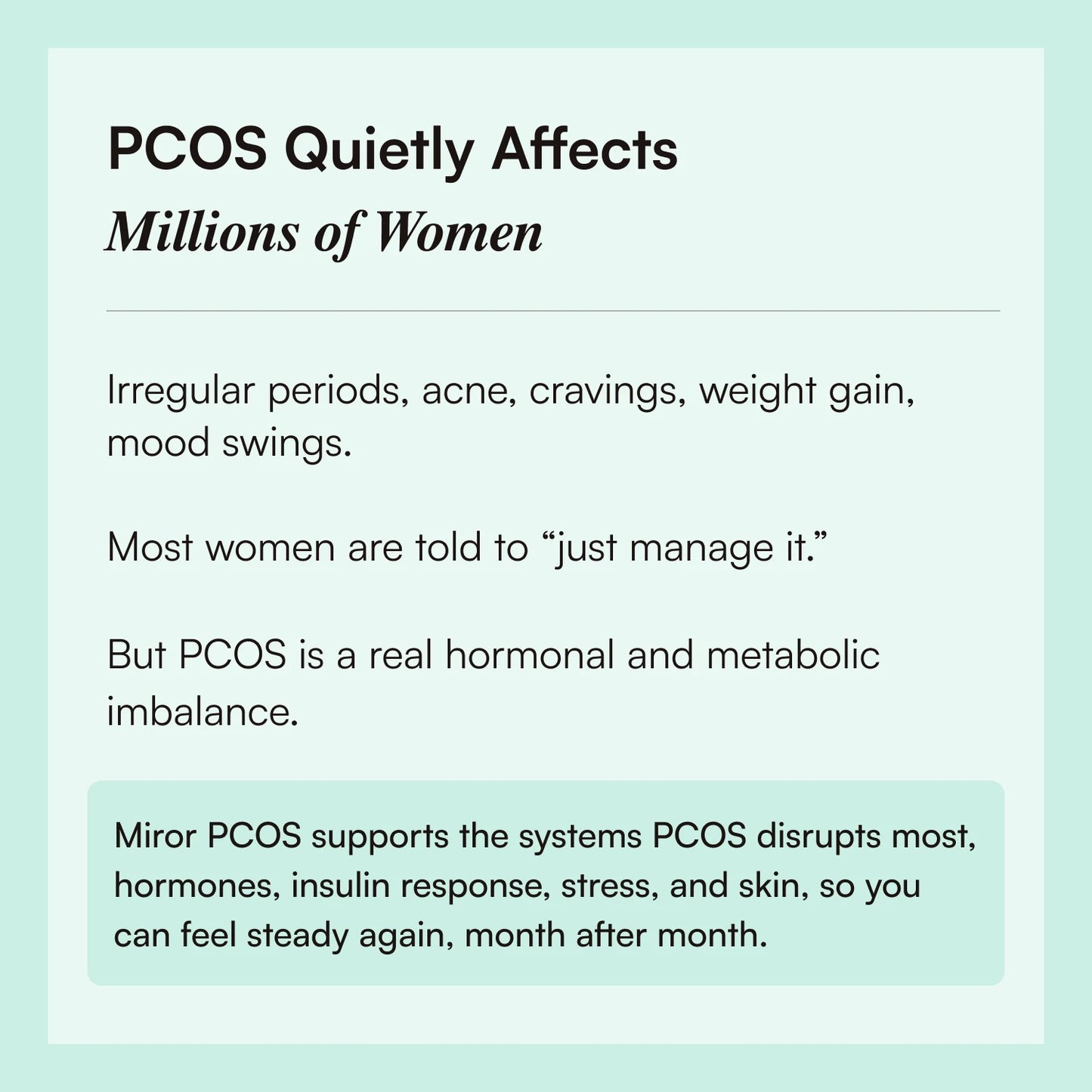 Miror PCOS